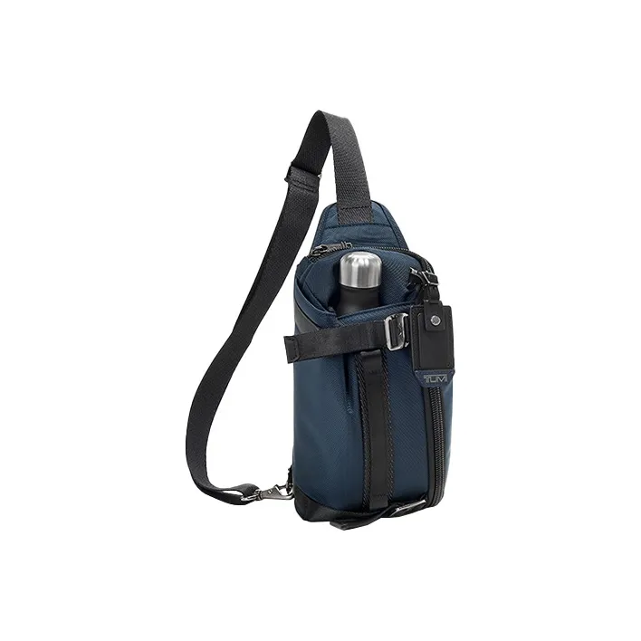 TUMI Alpha Bravo Ballistic Nylon Sling Bag, Shoulder Bag, Crossbody Bag Men's Blue-2