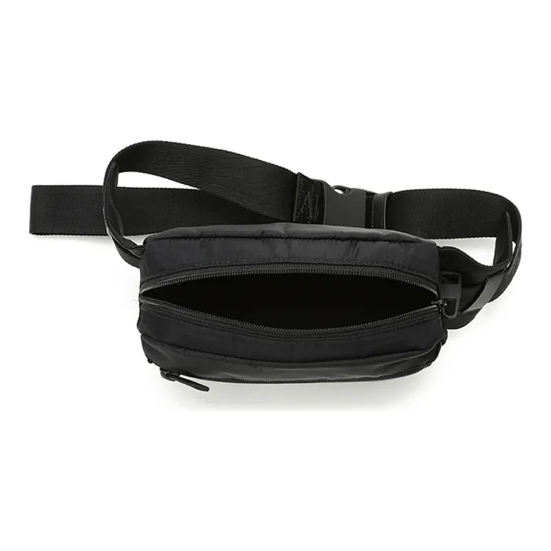 Alexander McQueen Fabric Crossbody Bags Fanny Pack Sling Bags Men's Black White-5