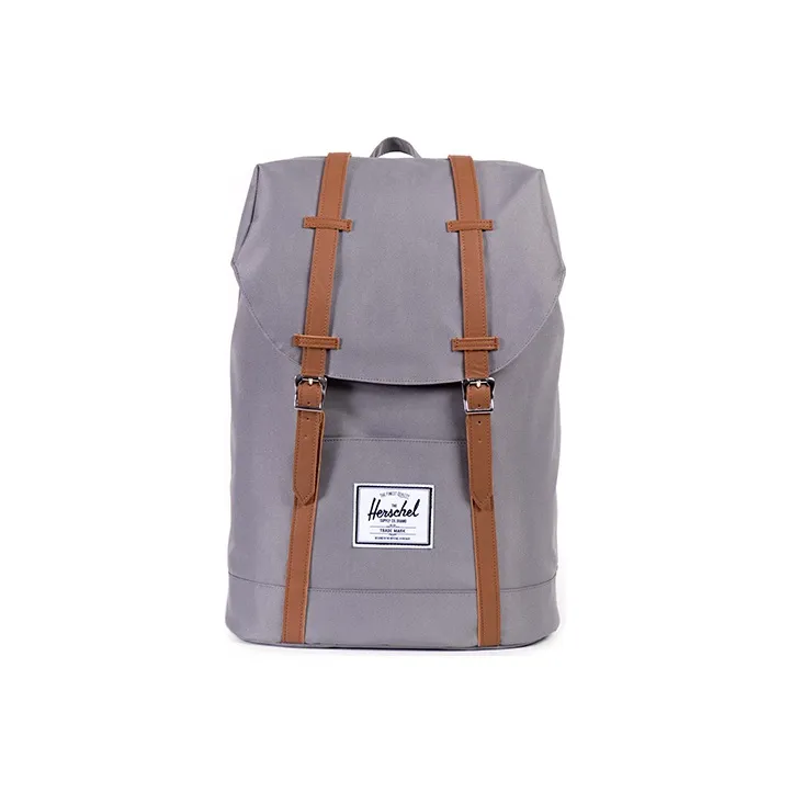 Herschel Polyester Backpack Unisex Light Gray-0