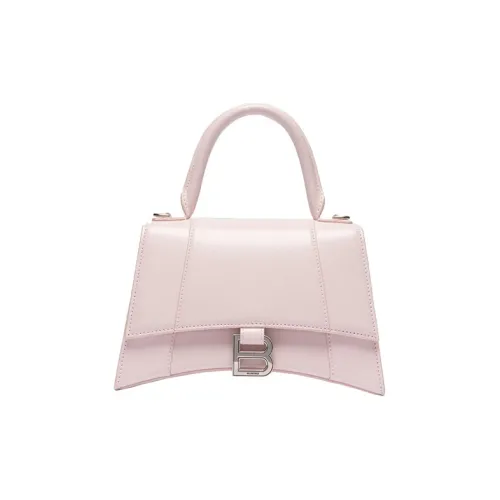 Balenciaga Hourglass Small Top Handle Bag Rosa