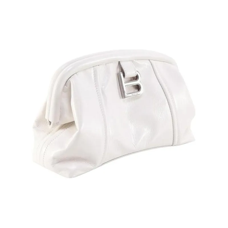 Balenciaga Xs Frame Logo Plaque Clutch Bag-2