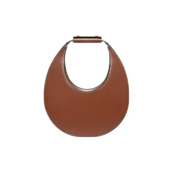 Staud Moon Logo Debossed Tote Bag