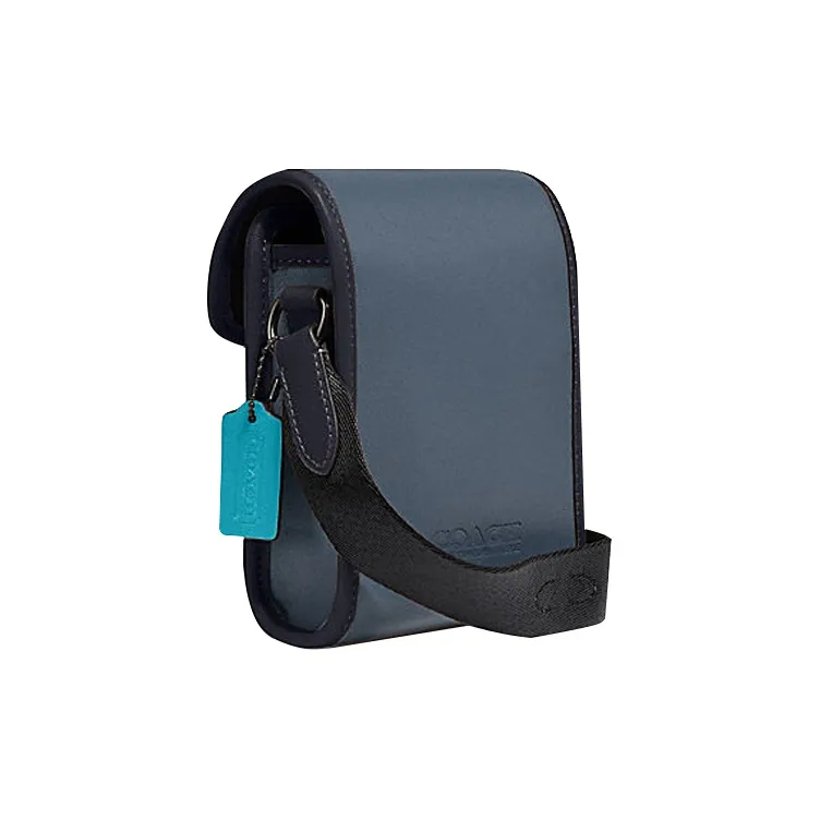 COACH Charter Cow Leather Handbag Combination Shoulder Bag Crossbody Bag Regular Men's Quartz Blue-1
