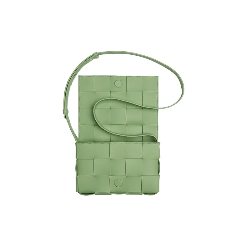 Bottega Veneta Sheepskin Crossbody Bag Women's Pistachio-2