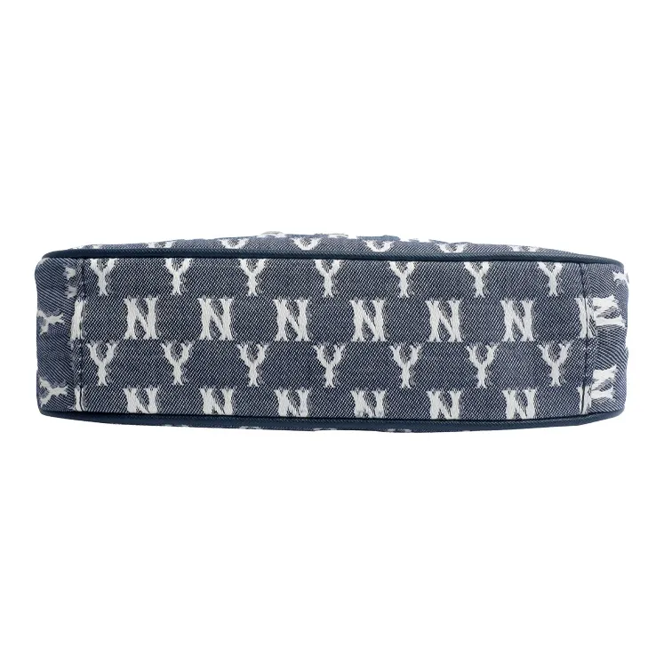 MLB Monogram Collection Polyester Shoulder Bag Mahjong Handbags Regular Unisex Marine Blue-4