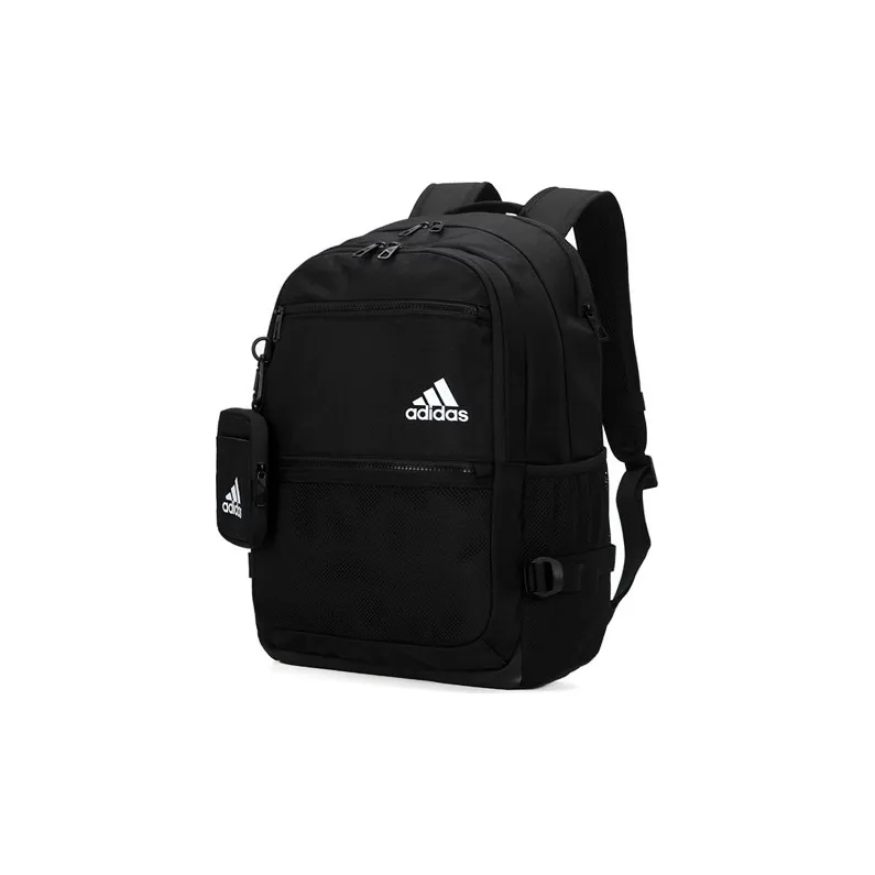 Adidas Polyester Laptop Bag Backpack Regular Unisex Black-0