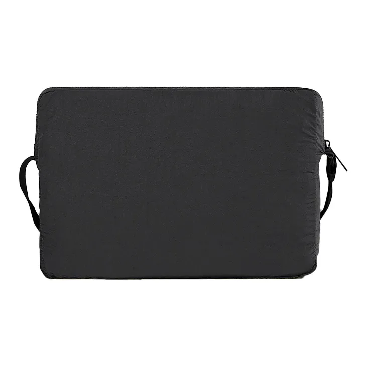 Bottega Veneta Sheepskin Messenger Bag, Shoulder Bag Men's Black-1