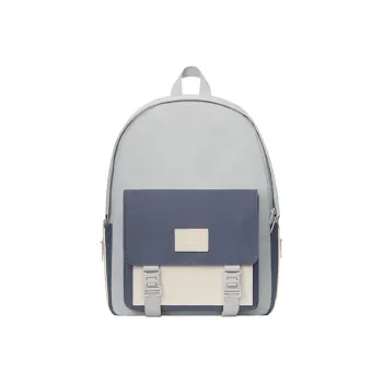 MR.ACE HOMME Nylon Fabric Backpack Regular Women's Smoke Blue