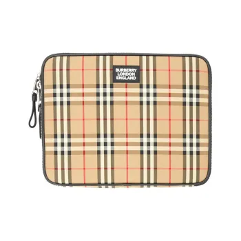 Burberry Archive Vintage Check Laptop Case 'Cream'
