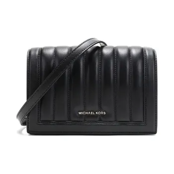 MICHAEL KORS MICHAEL KORS Handbag Collection Jet Set Leather Crossbody Bag Large Size Women's Black