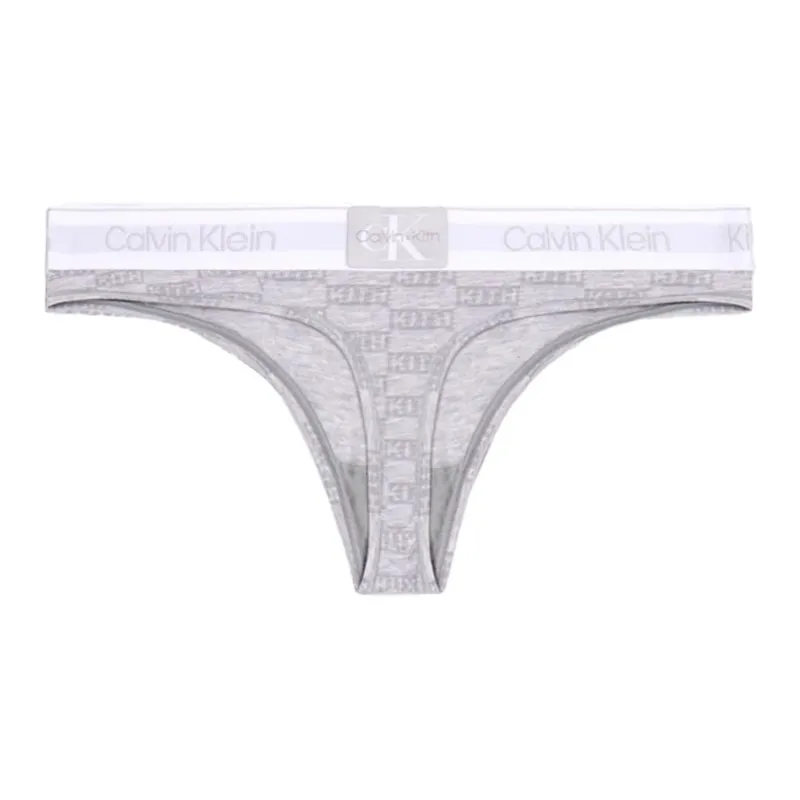 KITH Women's For Calvin Klein Thong 'Light Heather Grey'-0