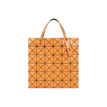 ISSEY MIYAKE PVC Portable Crossbody Bag Shoulder Bag Women's Orange