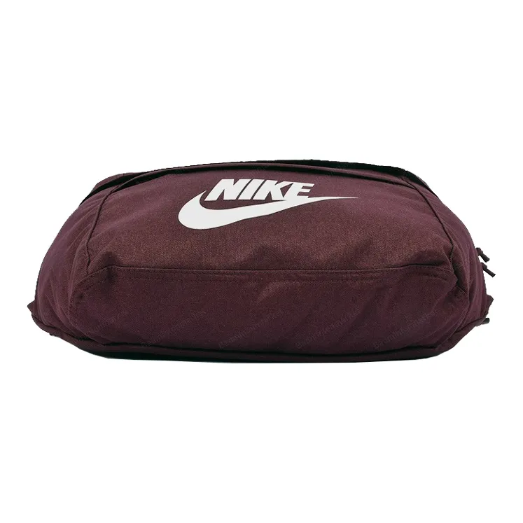 Nike Polyester Crossbody Bag, Fanny Pack Small Size Unisex Burgundy-1