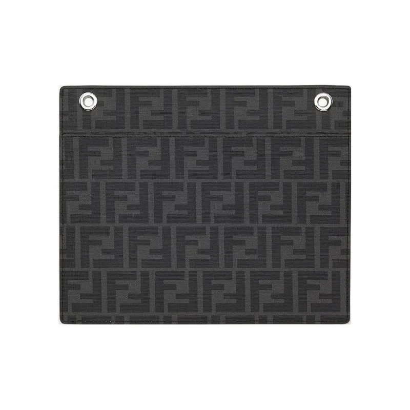FENDI Peekaboo PU Clutch Regular Women's Light Purple-1