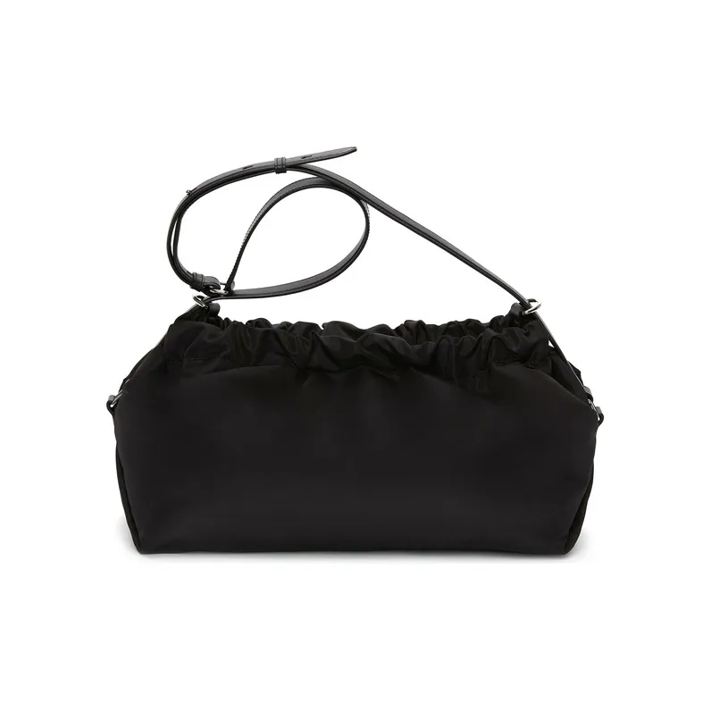 Alexander McQueen The Bundle Graffiti Bag Black/White-2