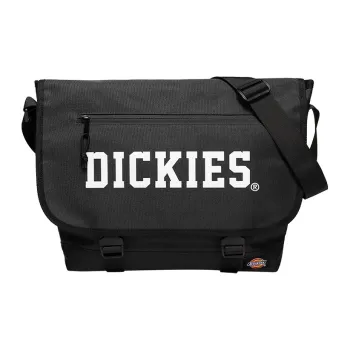 Dickies Polyester Messenger Bag Crossbody Bags Unisex Black/White