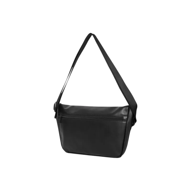 PUMA Artificial Leather Messenger Bag, Crossbody Bag, Shoulder Bag Regular Unisex Black-1