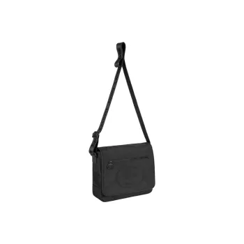Supreme LACOSTE Collaboration Canvas Messenger Bag, Shoulder Bag, Crossbody Bag Regular Men's Black