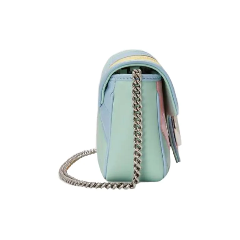 GUCCI Marmont Leather Crossbody Bag, Shoulder Bag Women's Multicolor-3