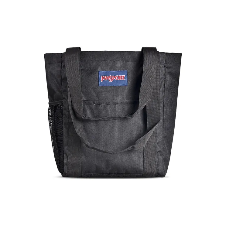 JanSport Polyester Tote Bag Shopping Bag Handbag Shoulder Bag Unisex Black-1