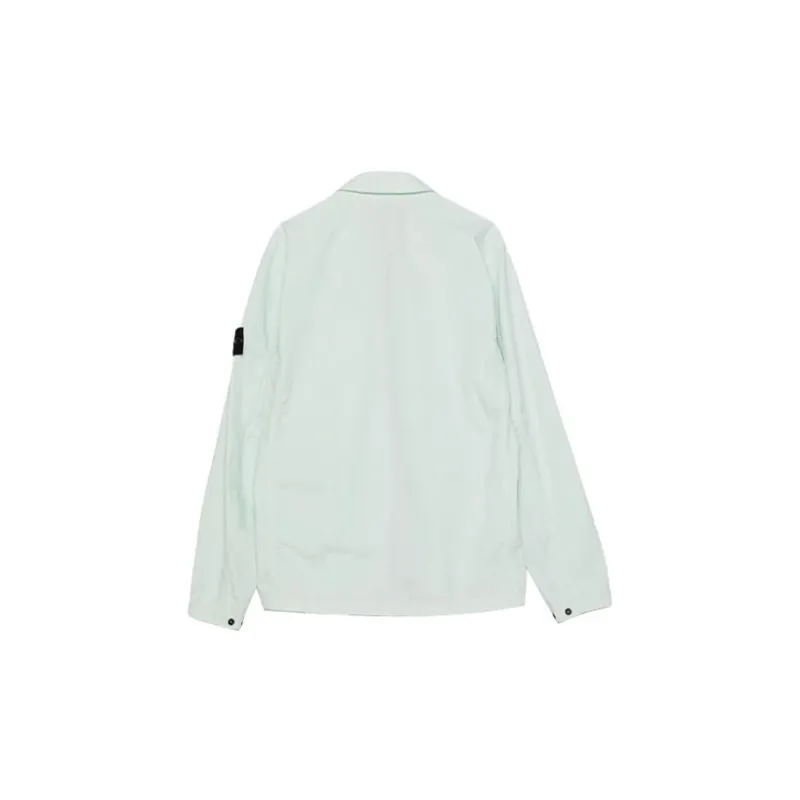 STONE ISLAND Jackets Men Light Mint Green-1