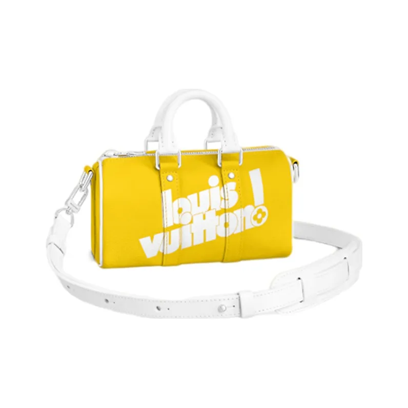 LOUIS VUITTON Keepall Xs Monogram Yellow-0