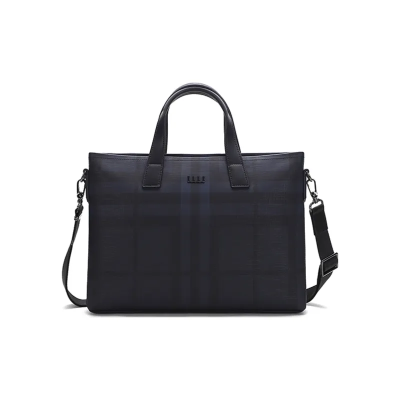 ELLE HOMME Synthetic Leather Shoulder Bag, Crossbody Bag, Laptop Bag, Handbag Men's Solid Color-3