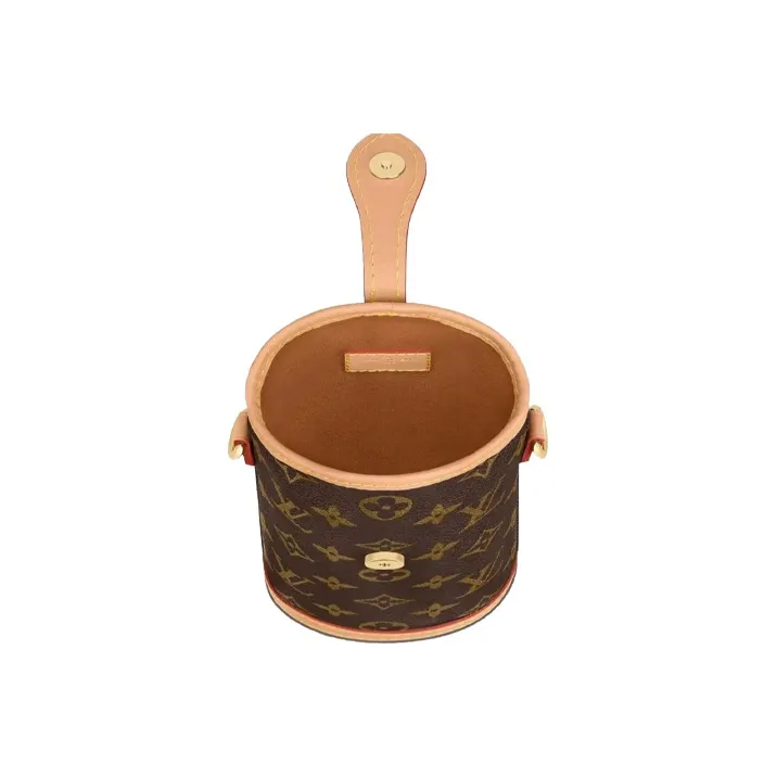 LOUIS VUITTON Fold Me Pouch Monogram Brown-4