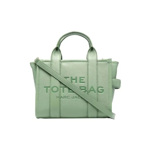 MARC JACOBS Leather One Shoulder Handbag, Crossbody Bag Women's Green