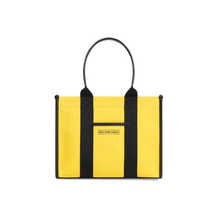Balenciaga Canvas Tote Bag, Shopping Bag, Canvas Bag, Handbag, Crossbody Bag Women's Yellow-1