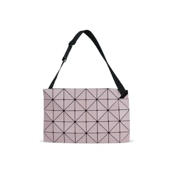 ISSEY MIYAKE PVC Tote Bag Shopping Bag Handbag Shoulder Bag Women's Light Pink