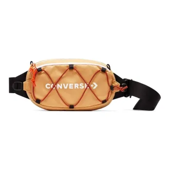 Converse Polyester Crossbody Bags Fanny Pack Sling Bags Unisex Bright Orange Yellow