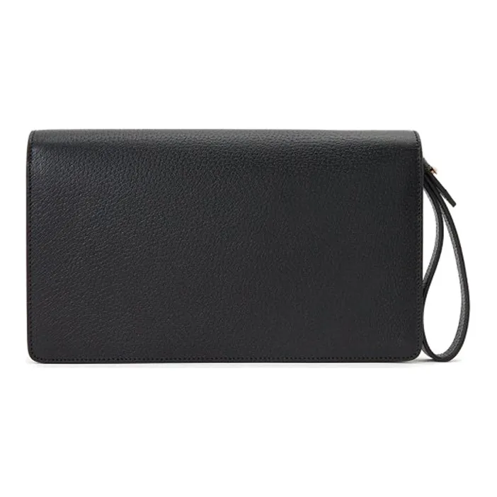 GUCCI Dionysus Leather Clutch Women's Black-2
