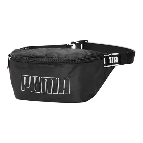 PUMA Fabric Shoulder Bag Crossbody Bag Fanny Pack Regular Unisex Black