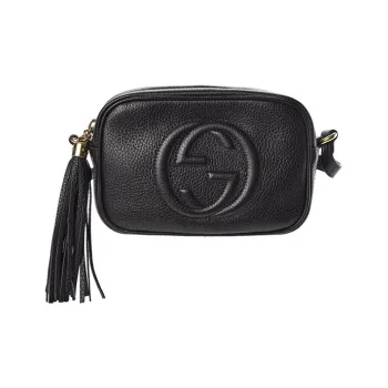 GUCCI Women's Soho Crossbody Bag Black