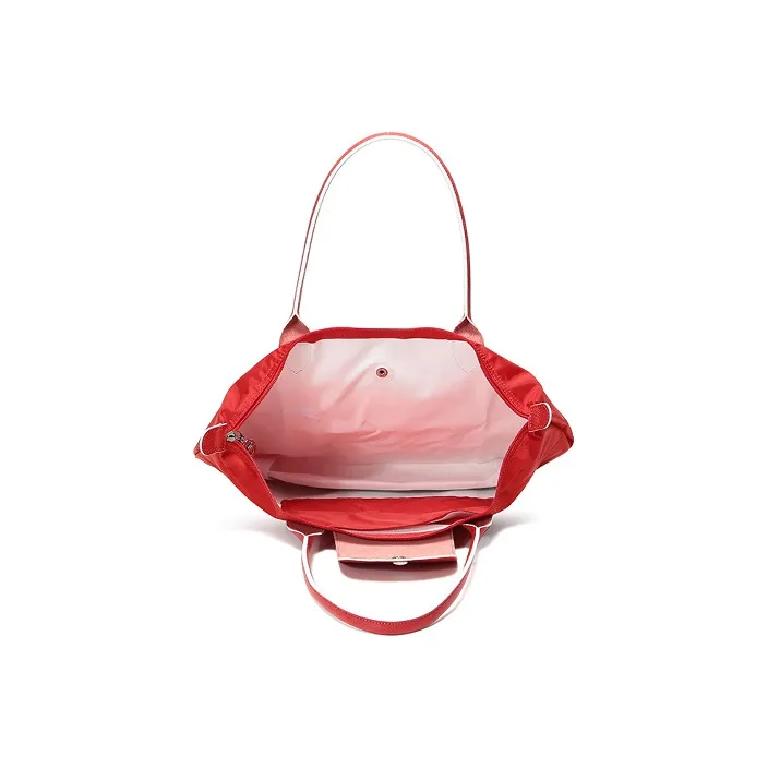 LONGCHAMP Le Pliage Club Fabric One Shoulder Handbag Women's Pitch Red-4