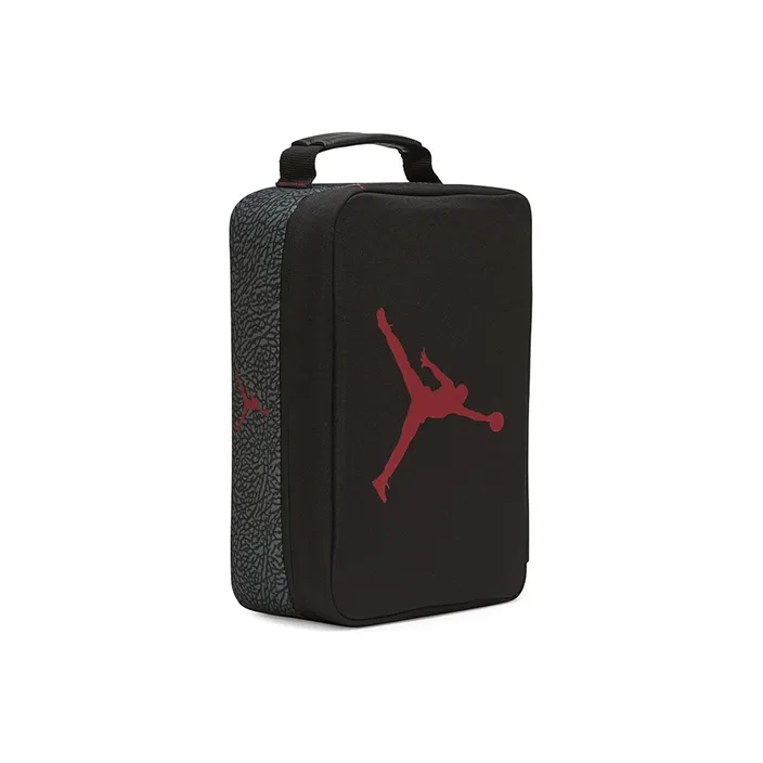 Jordan Polyester Handheld Bag Shoe Box Bag Handbag Regular Unisex Black-1