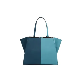 FENDI Cow Leather Tote Bag, Shopping Bag, Handbag Women's Multicolor