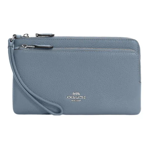 COACH Double Zip Wallet Clutches