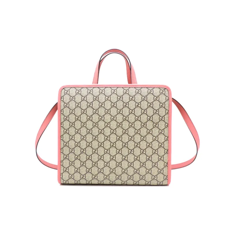 GUCCI Yuko Higuchi Collaboration Canvas With Leather Canvas With Leather Handbag, Kids' Bag Kids' Multicolor-1