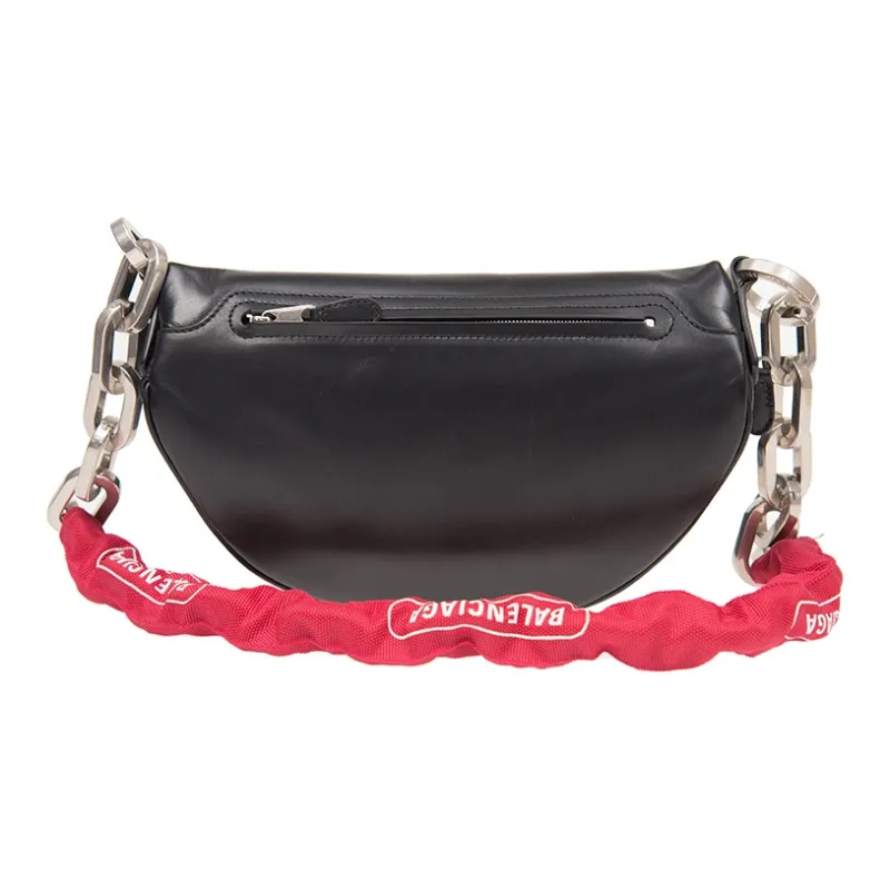 Balenciaga Cow Leather Sling Bag Women's Black-1