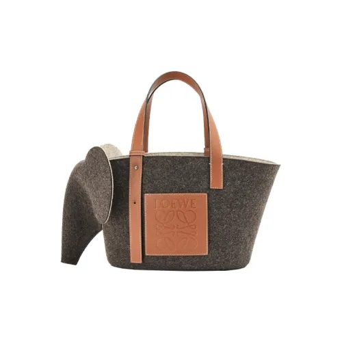 LOEWE Elephant Basket Handbags