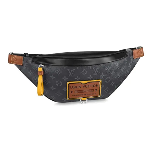 LOUIS VUITTON Discovery Bumbag Monogram Eclipse Gaston Label Savane Yellow