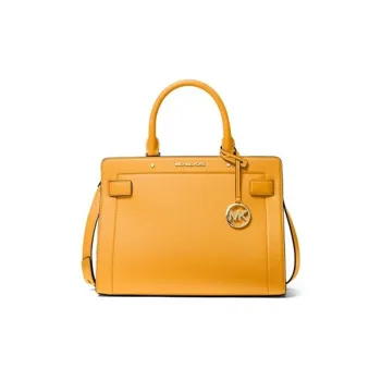 MICHAEL KORS MICHAEL KORS Luggage Collection Leather Shoulder Bag Crossbody Bag Handbag Medium Size Women's Yellow