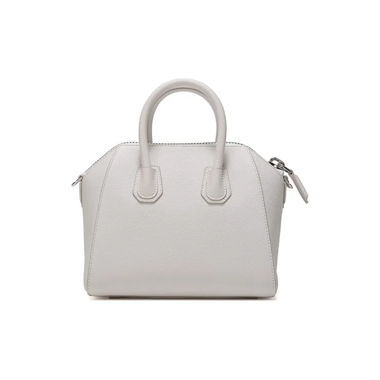 Givenchy Antigona Sheepskin Crossbody Handbag Mini Women's White-3