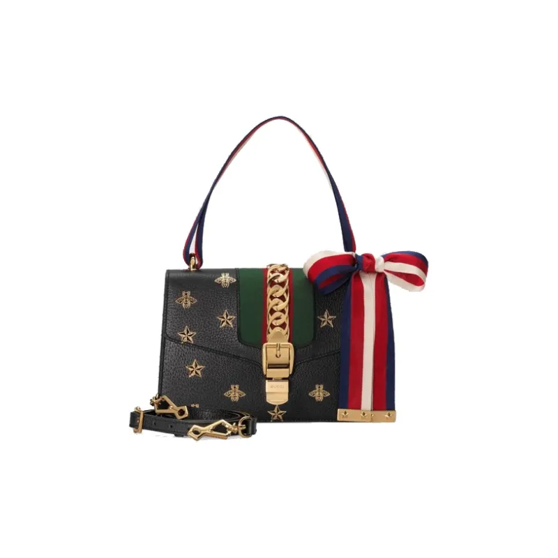 GUCCI Sylvie Shoulder Bags-4