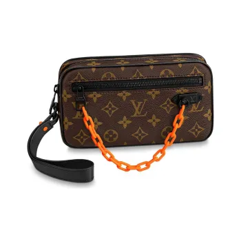 LOUIS VUITTON Pochette Volga Monogram Brown