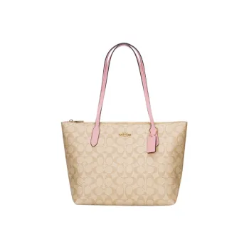 COACH Zip Top Tote Shoulder Bags