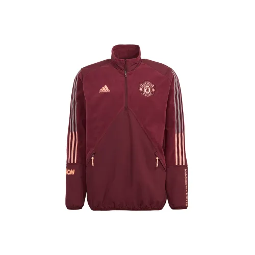 Adidas MANCHESTER UNITED THEATRE OF DREAMS Jackets Men Burgundy