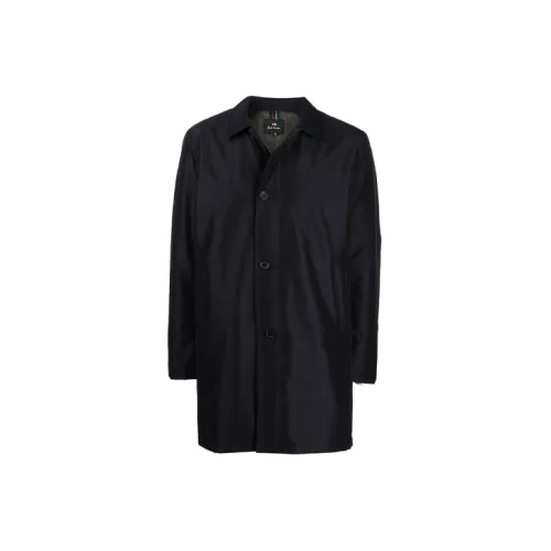 Paul Smith Coats Men Dark Blue